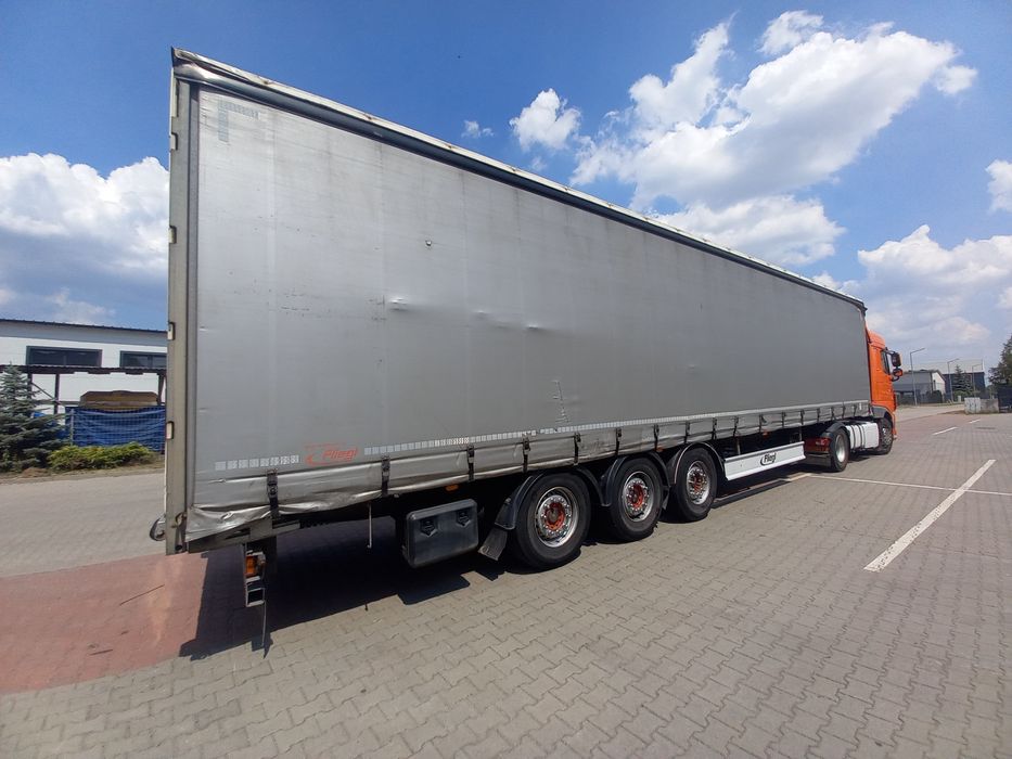 Naczepa Fliegl firanka 2014 standard