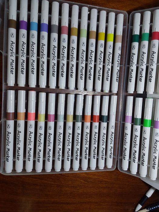 Акрилові маркери 48 штук "Acrylic marker  48 colors "
