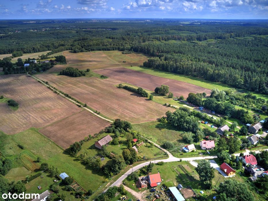 Tylko 22 km od Szczecinka, a jakby inny świat - działka Nowy Chwalim