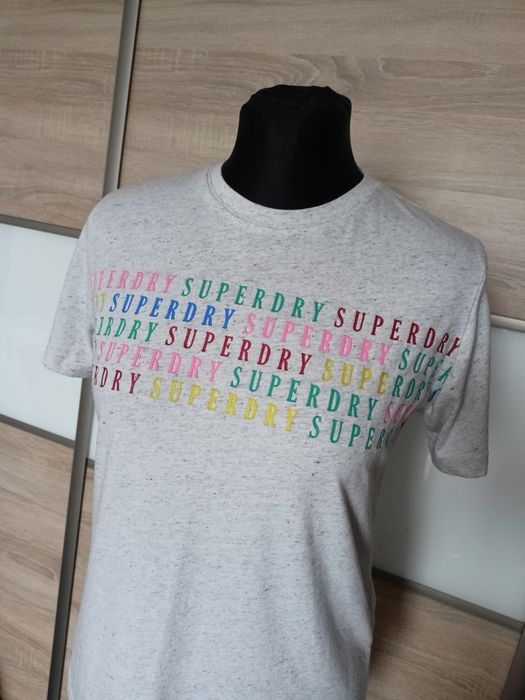 Damski t-shirt, bluzka z krótkim rękawem rozmiar M. Superdry