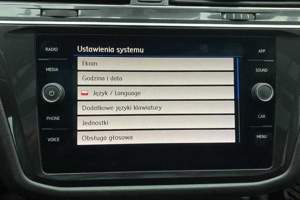 Polskie Menu USA/EU VW Golf Tiguan Amarok Scirocco Touran