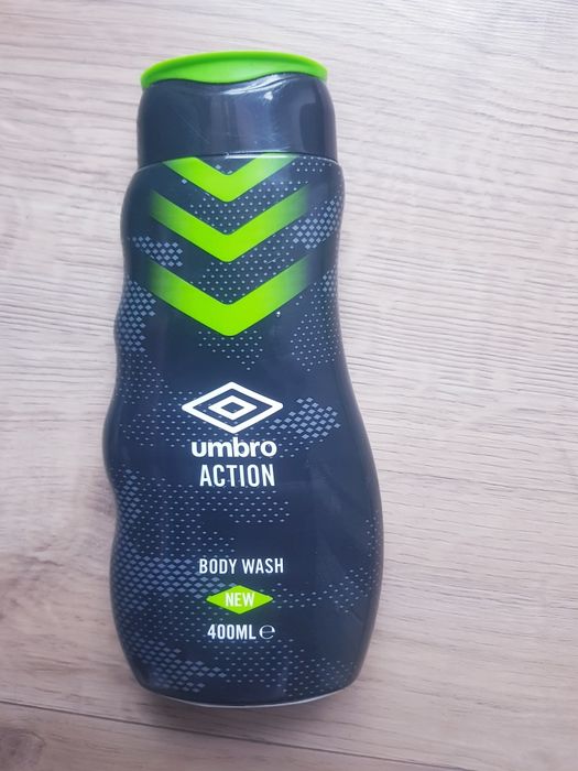 Nowy żel pod prysznic męski marki Umbro Action 400ml