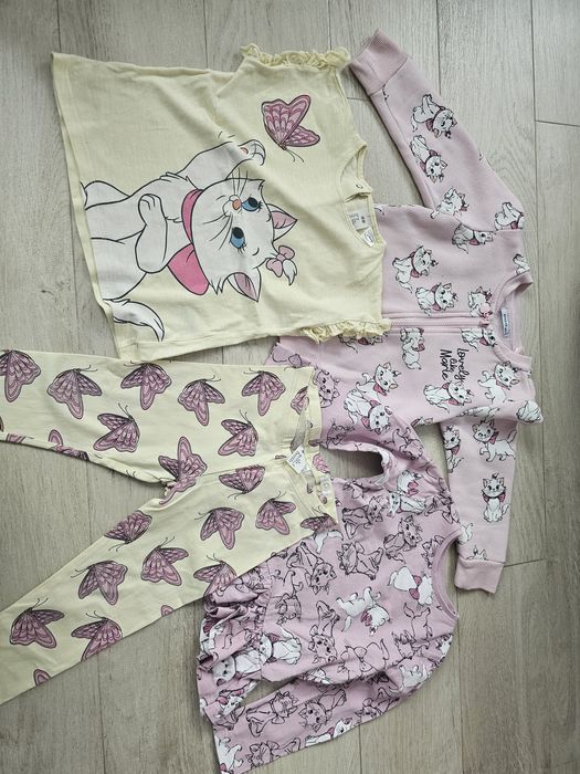 Zestaw Disney Arystokraci kotka Marie rozmiar 98