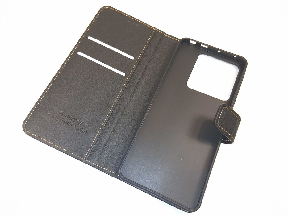Z215 Ganbary Etui Do Xiaomi Redmi Note 13 Pro 5G / Poco X6 5G Czarny