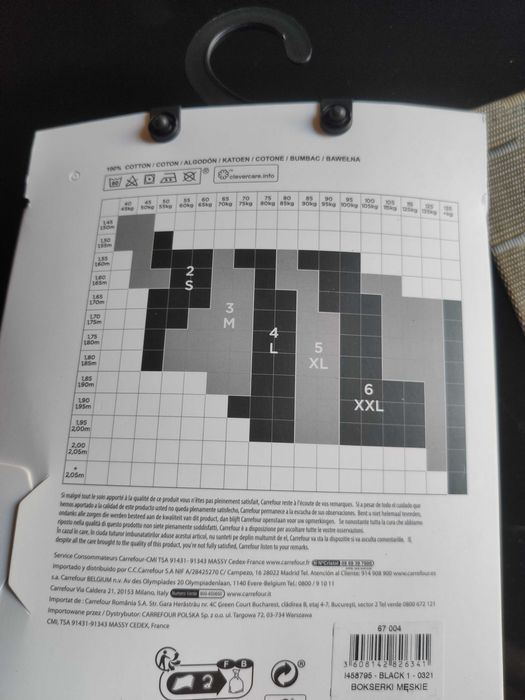 Bokserki męskie bawełniane