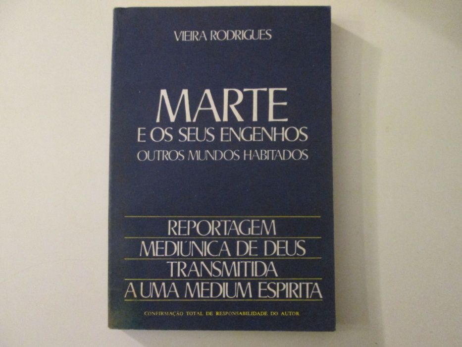 Marte e os seus engenhos, outros mundos habitados- Vieira Rodrigues