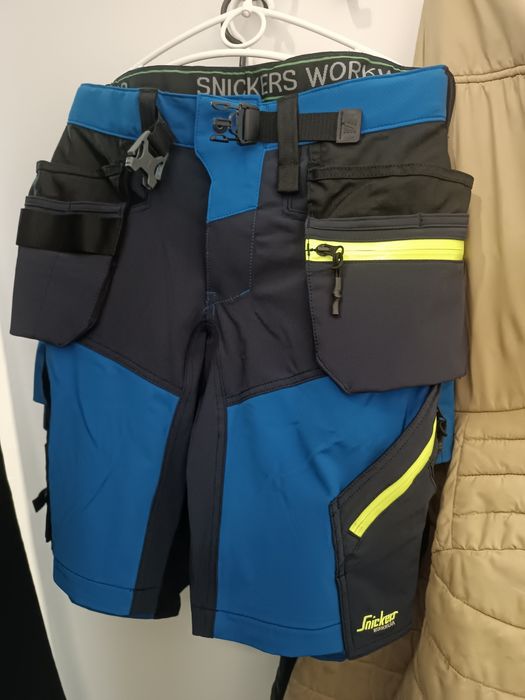 Krótkie spodenki snickers 6140 rozm.50 Softshell BHP flexiwork sl