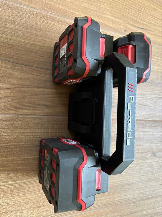 Uchwyt Koszyk do Baterii Parkside X20V Team, 6 akumulatorów