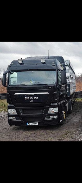 Продаж Напівпричіп самоскид,  Полуприцеп самосвал. Тягач MAN TGX