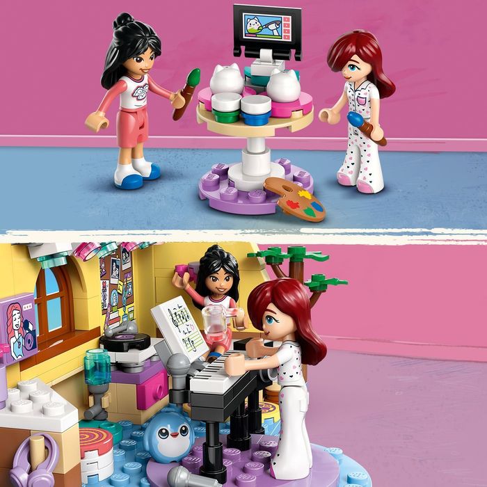 KLOCKI LEGO pokój artystki 199 elementów figurki 6 lat