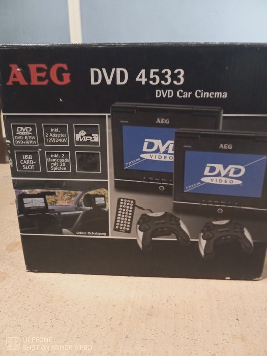 DVD   de encostos automóvel