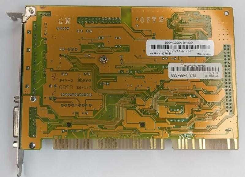 Karta muzyczna AZTECH MM PRO 16III0 PNP BP 138-MMSN853 ISA