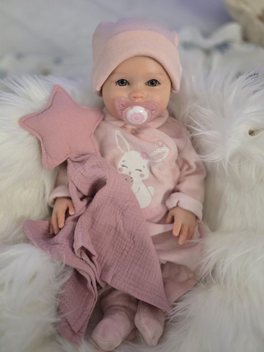 Bebé Reborn Menina Realista com Corpo completo em Silicone Sólido