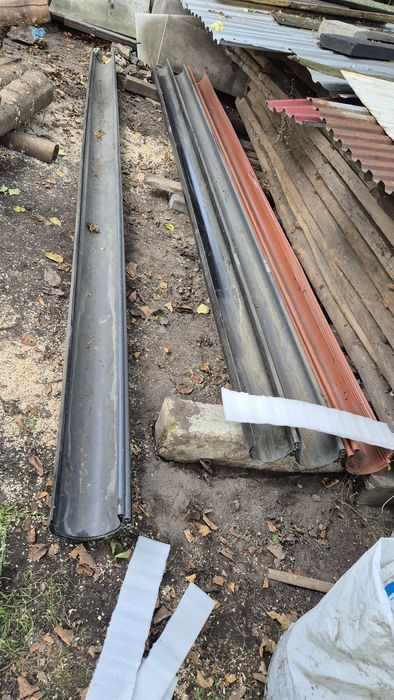 Rynna metalowa 125 mm, długość 4 m