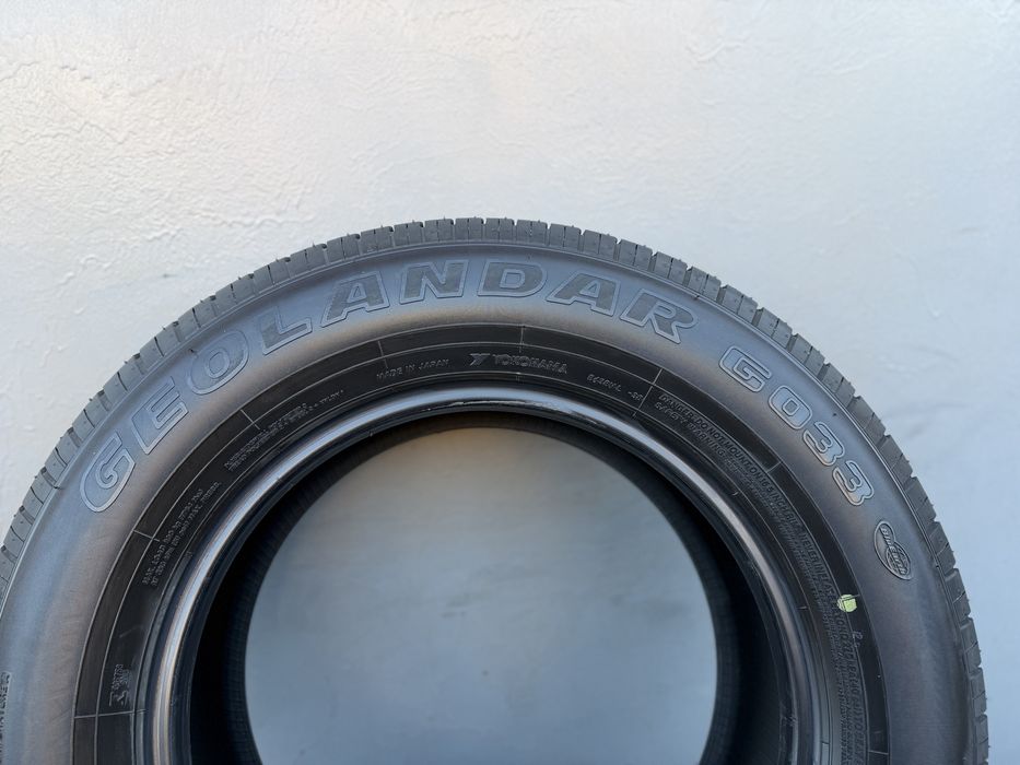 Резина літо 215/70/r16 нова Yokohama Geolandar G033 шини 8 мм