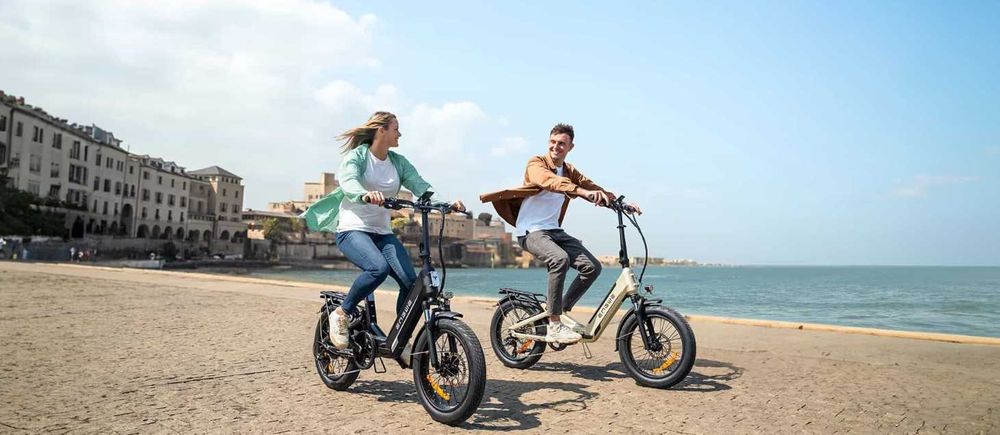 Rower elektryczny Engwe L20 3.0 Boost - składak, do 135 km, dwa kolory