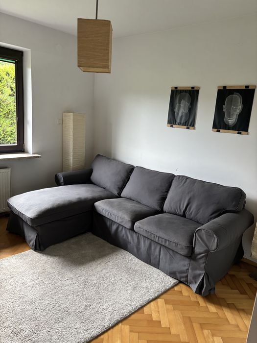 Sofa 3 osobowa z szezlongiem narożnik