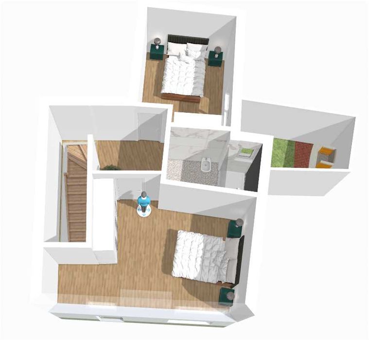 Vende-se Moradia T2 Nova em banda