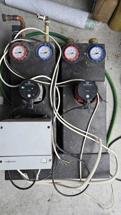 Zestaw 2 grup pompowych grundfos alpha2