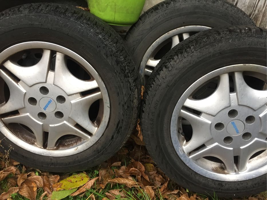 Koła 5x100, 185/65r15 Continental