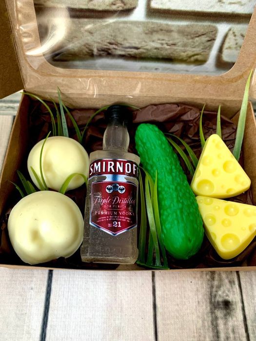 Чоловічі набори з мила ідеальний варіант доя подарунка!