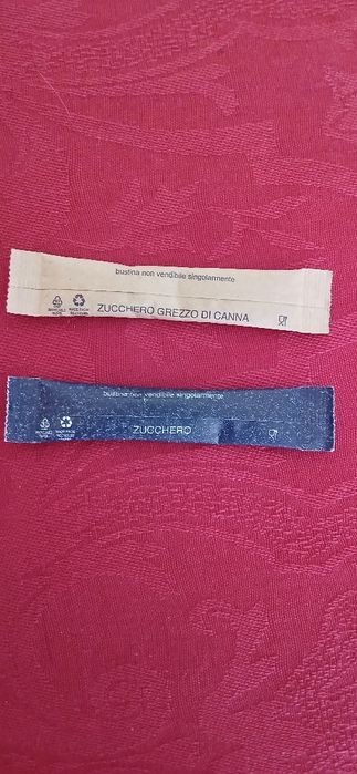 Pacotes/sticks de açúcar Cruzeiros MSC