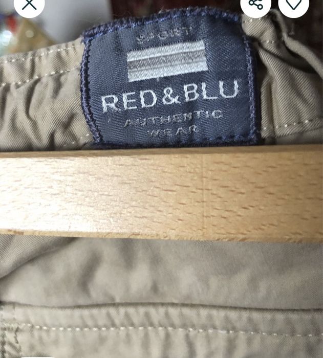 Брюки Карго Red&Blu, нарост 164 см, отл.сост, 100% cotton
