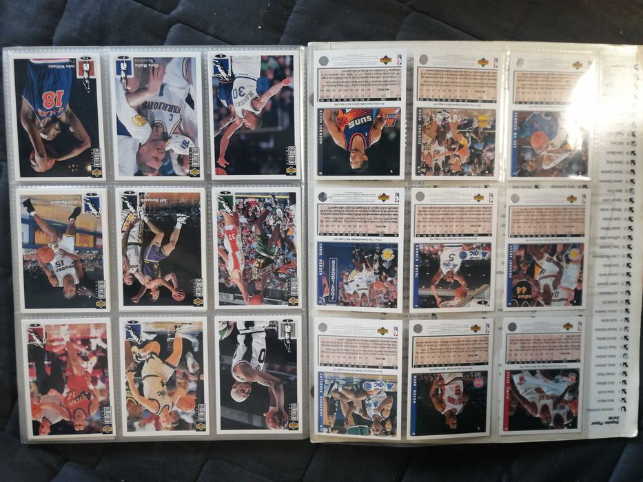 Album kolekcjonerskich kart NBA z 1994/1995