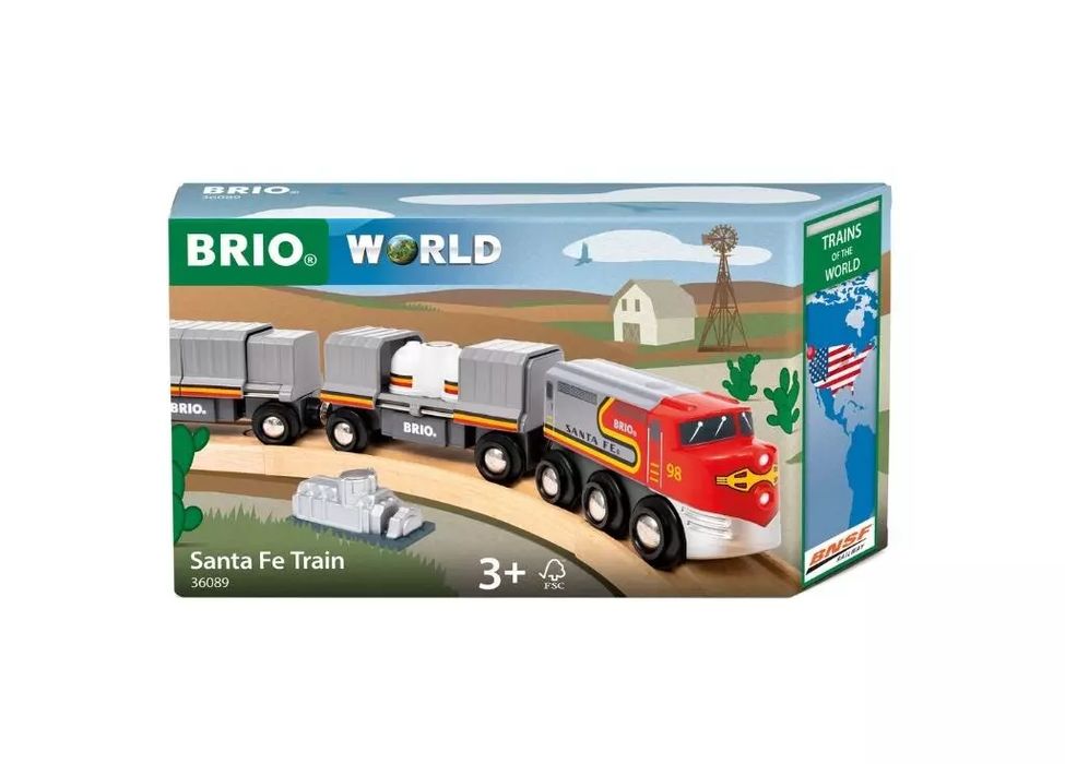 Brio Pociągi świata Santa FE