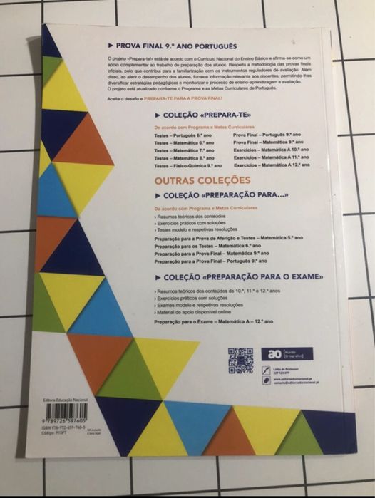 Livros de 9º ano