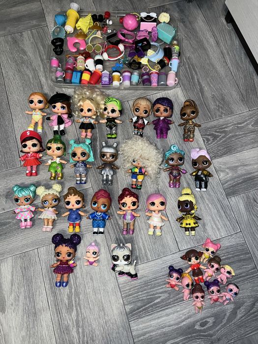Куклы лол ляльки lol лотом лот lol omg пупсы