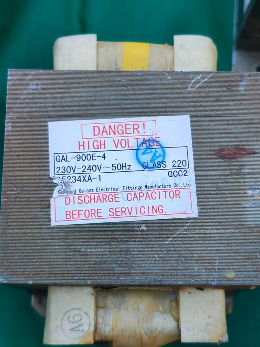 Transformatory z mikrofalówek