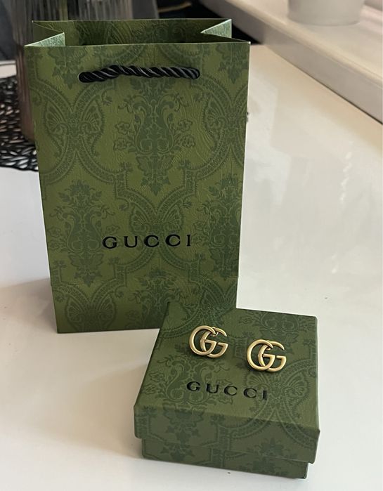 Kolczyki Gucci stan idealny