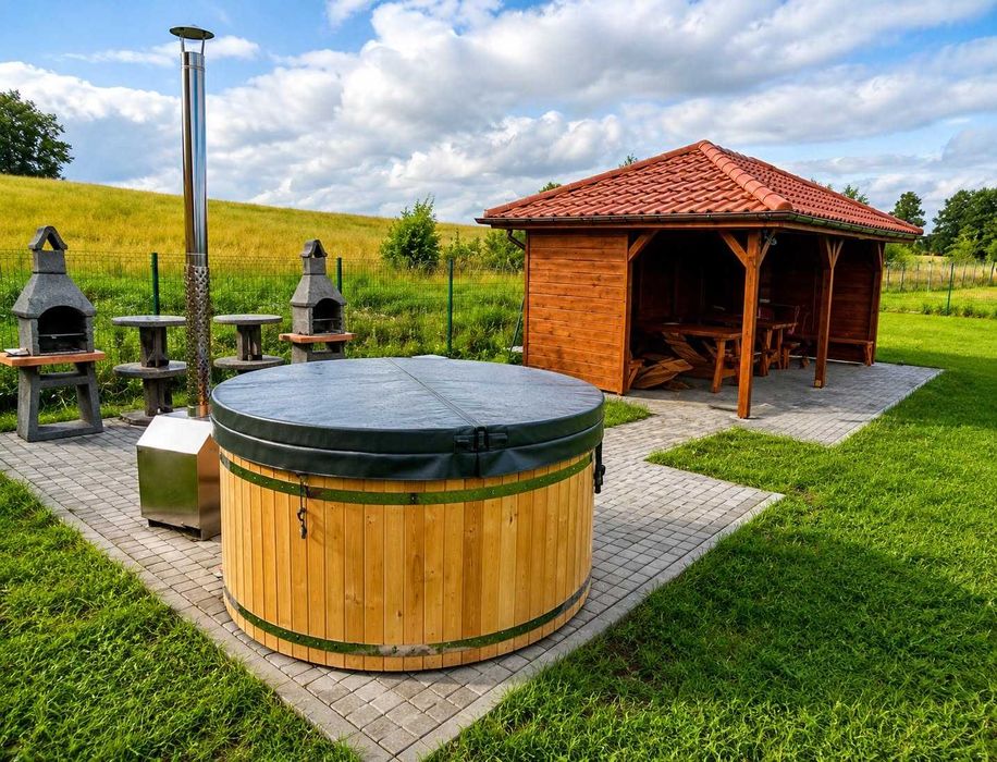 Wolny domek od 18.08 | Mazury Giżycko | Balia | Plac zabaw