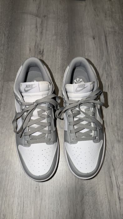 Dunk Low cinza novos