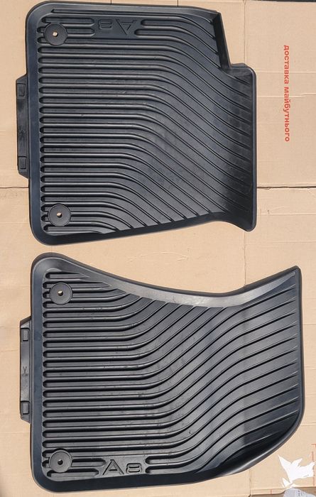 Коврики Audi A8 D4 Long  оригинальные резиновые