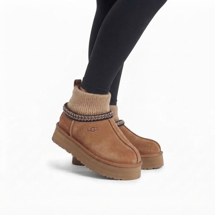 Оригінал Жіночі Угги UGG Tazz Platform Knit CHE