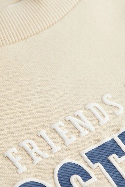 Теплий світшот світер на флісі з надписом від h&m