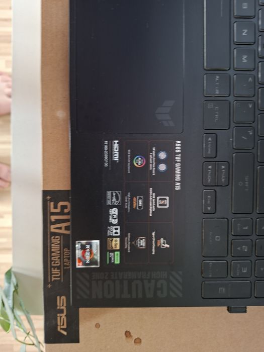 Laptop Asus  TUF Gaming A15  RTX4060