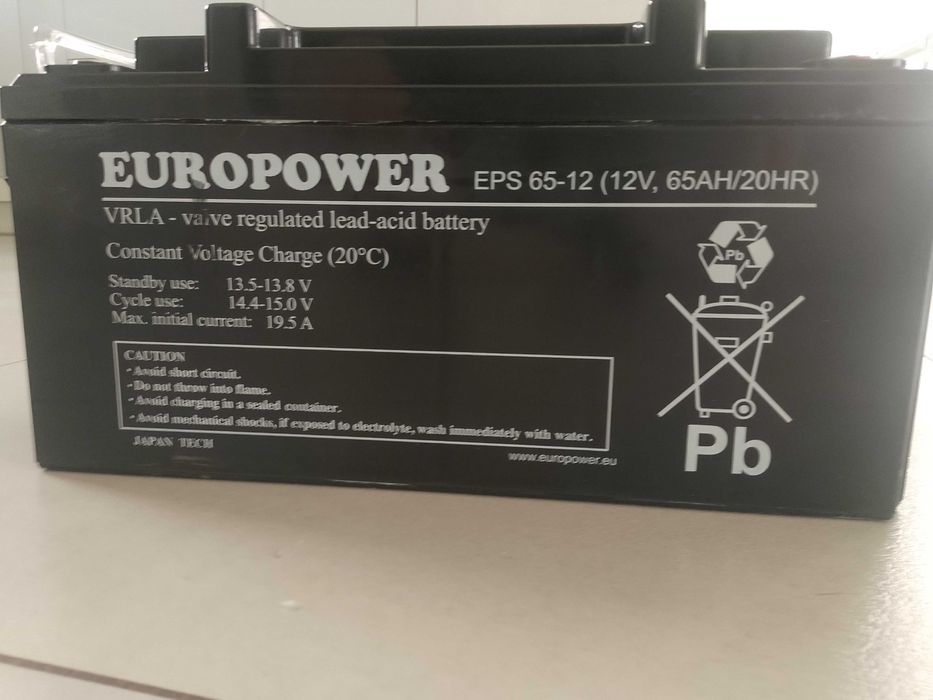 Akumulator Żel/AGM głębokiego rozładowania 65Ah