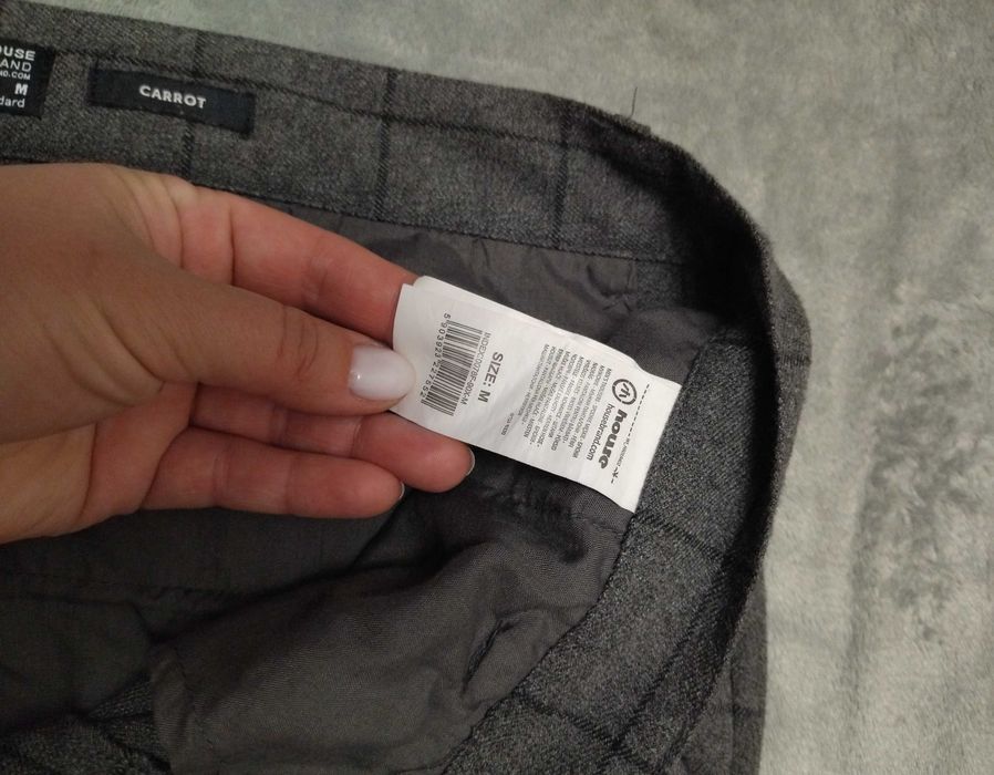 Чоловічі штани в клітинку М