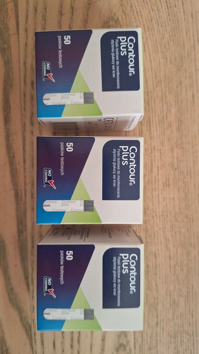 Test paskowy Contour Plus 3 szt data 31.09.2027 roku