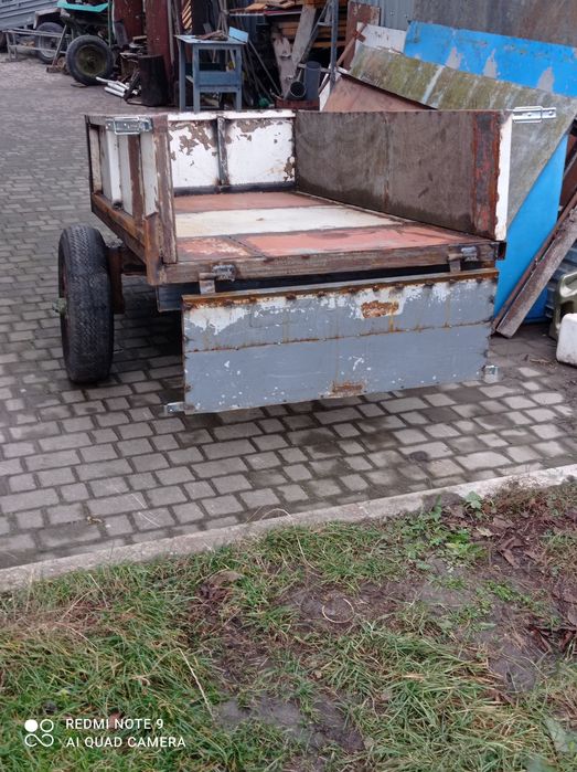 Продам причіп до мото трактора або дизельного мотоблока.