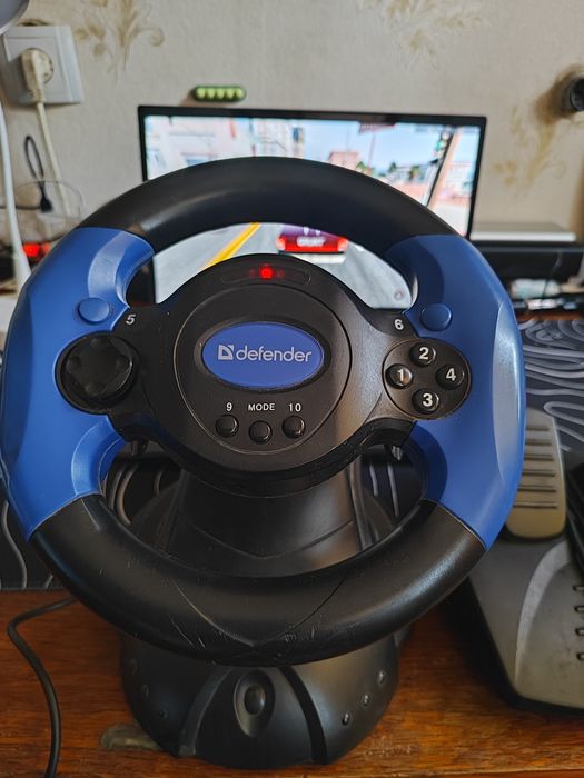 Игровой руль Defender Adrenaline Mini