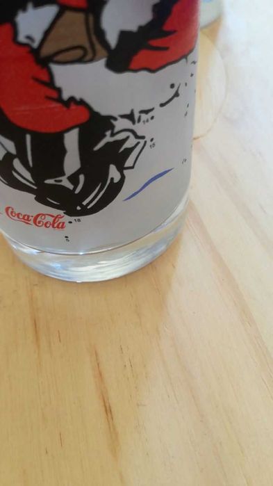 4 copos Coca Cola v.p.ind