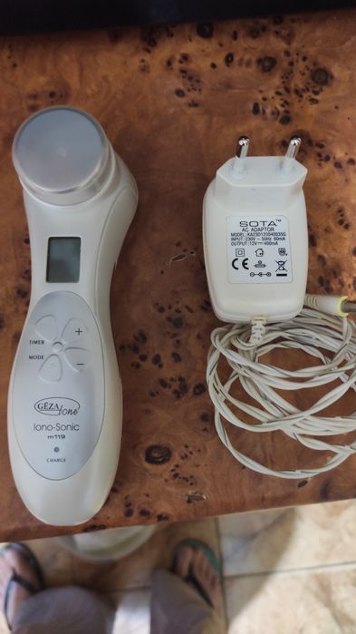 Gezatone lono-Sonic m119 ультразвуковой массажёр с гальваникой