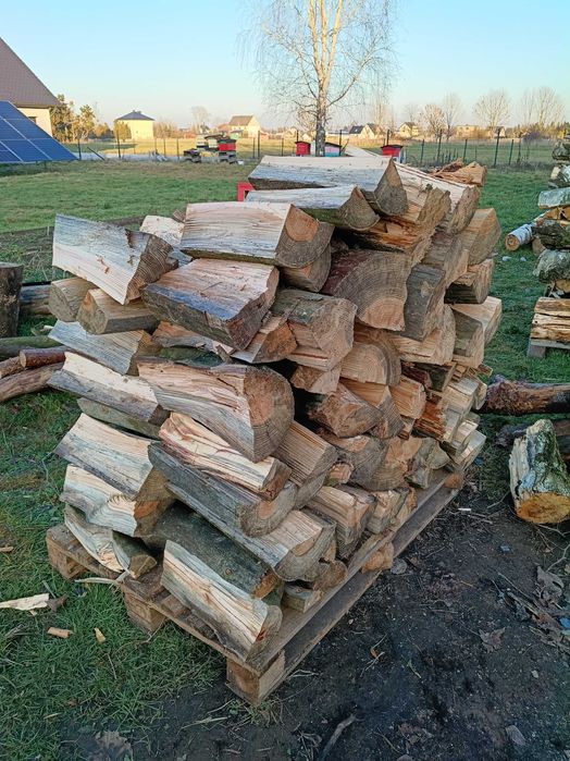 Drewno kominkowe sosna i brzoza