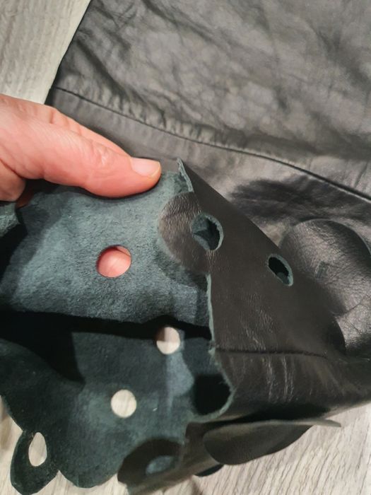 Шкіряні брюки  Armani