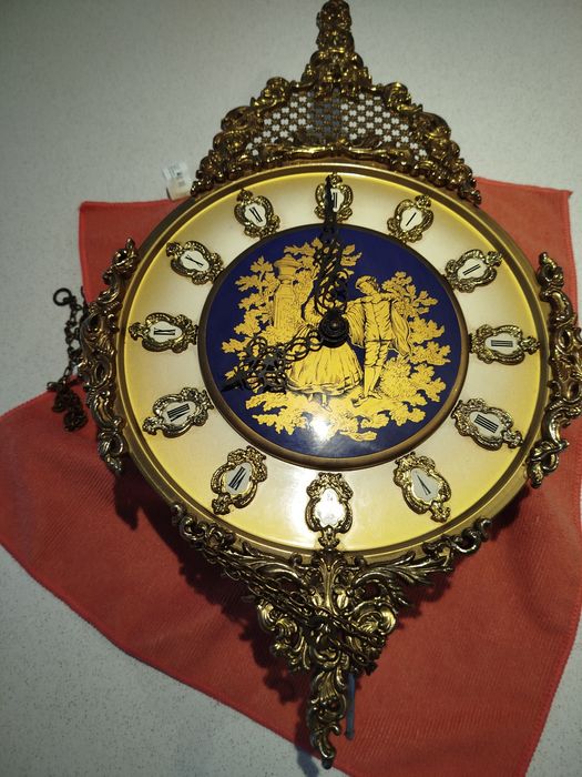 Relógio de Parede Antigo (West Germany) – Emil Schmeckenbecher