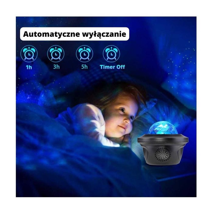 Lampa Gwiazdy Na Noc, na Imprezę